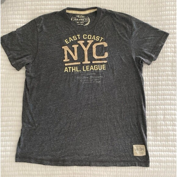 Old Navy EAST Coast NYC ATHLETIC LEAGUE shirt - Picture 1 of 4